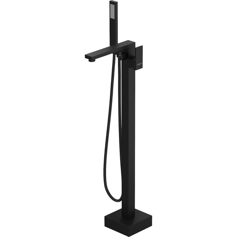 Mexen Urano freestanding bathtub faucet, black - 75233-70