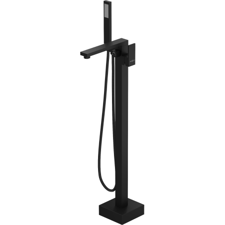 Mexen Urano freestanding bath tap, black - 75233-70