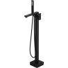 Mexen Urano freestanding bath tap, black - 75233-70