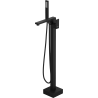 Mexen Urano freestanding bathtub faucet, black - 75233-70