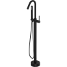 Mexen Gaja freestanding bathtub faucet, black - 75333-70