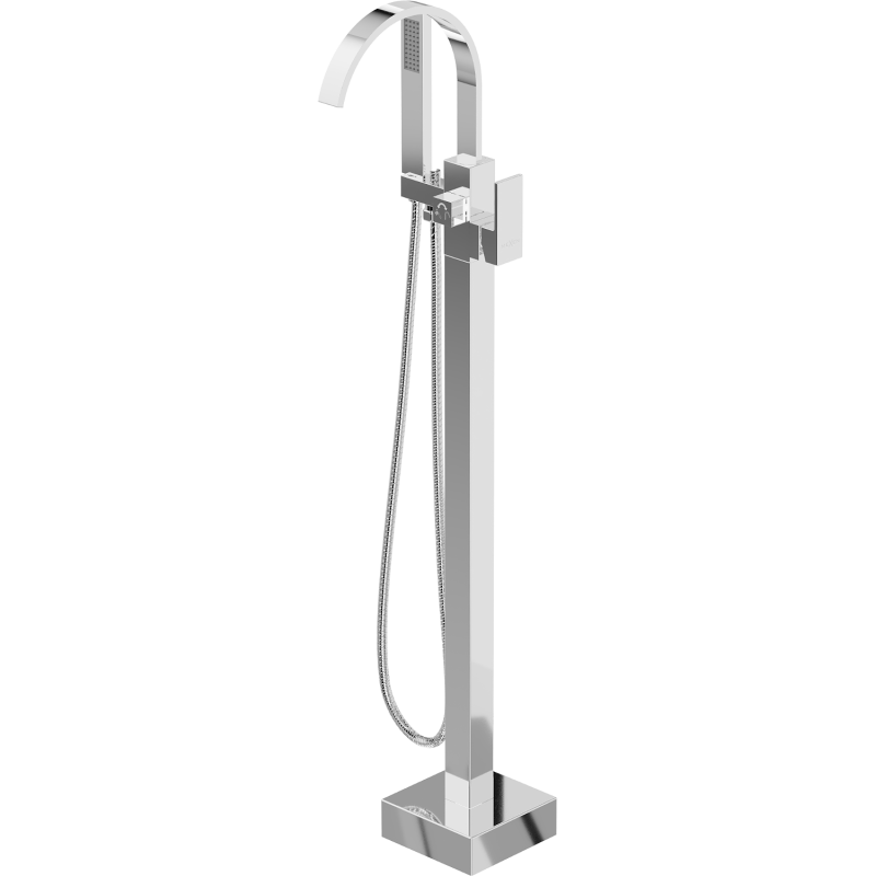 Batterie de baignoire autoportante Mexen Veda, chrome - 75433-00