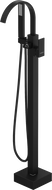 Mexen Veda freistehende Wannarmatur, schwarz - 75433-70