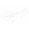 Mexen Loft Toilettenpapierhalter, schwarz - 7012633-70