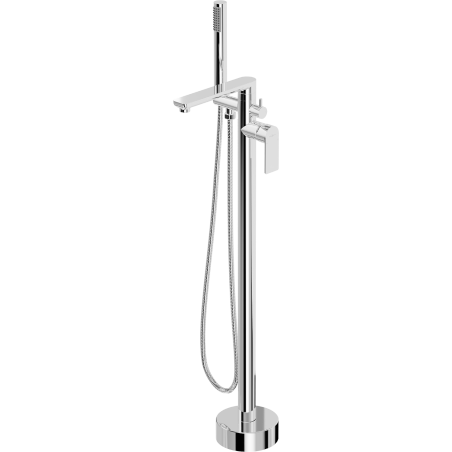 Mexen Leda rubinetto da bagno autoportante, cromo - 75633-00