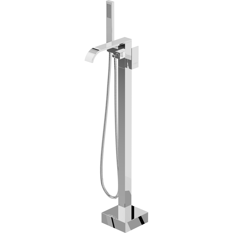 Mexen Lava vrijstaande badkraan, chroom - 752433-00