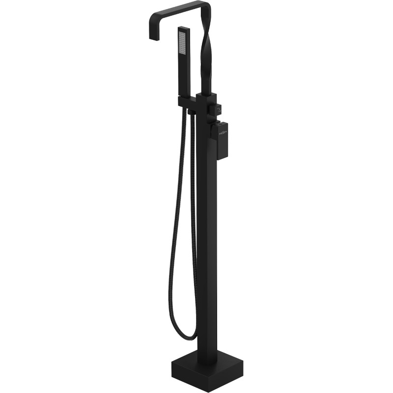 Mexen Avila freestanding bathtub faucet, black - 75833-70