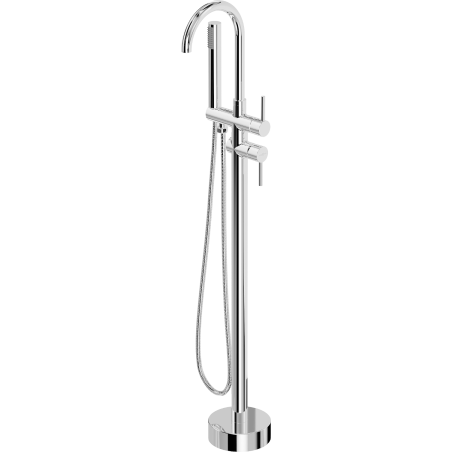 Mexen Alma torneira de banheira independente, cromada - 75033-00