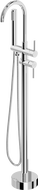 Mexen Alma freistehende Badewannenarmatur, Chrom - 75033-00