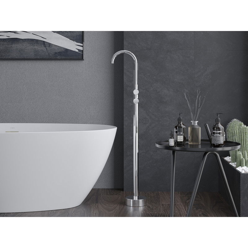 Mexen Alma rubinetto da bagno indipendente, cromo - 75033-00