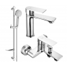 Mexen Royo DF40 vanni komplekt, kroom - 72203DF40-00