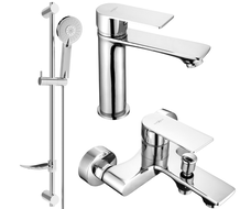 Mexen Royo DF40 set za kadu, krom - 72203DF40-00