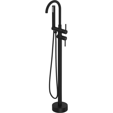 Mexen Alma vrijstaande badkraan, zwart - 75033-70