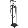 Mexen Retro freistehende Badewannenarmatur, schwarz - 75933-70