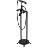Mexen Retro robinet de baignoire sur pied, noir - 75933-70