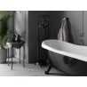 Mexen Retro freestanding bath faucet, black - 75933-70