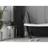 Mexen Retro freestanding bath faucet, black - 75933-70