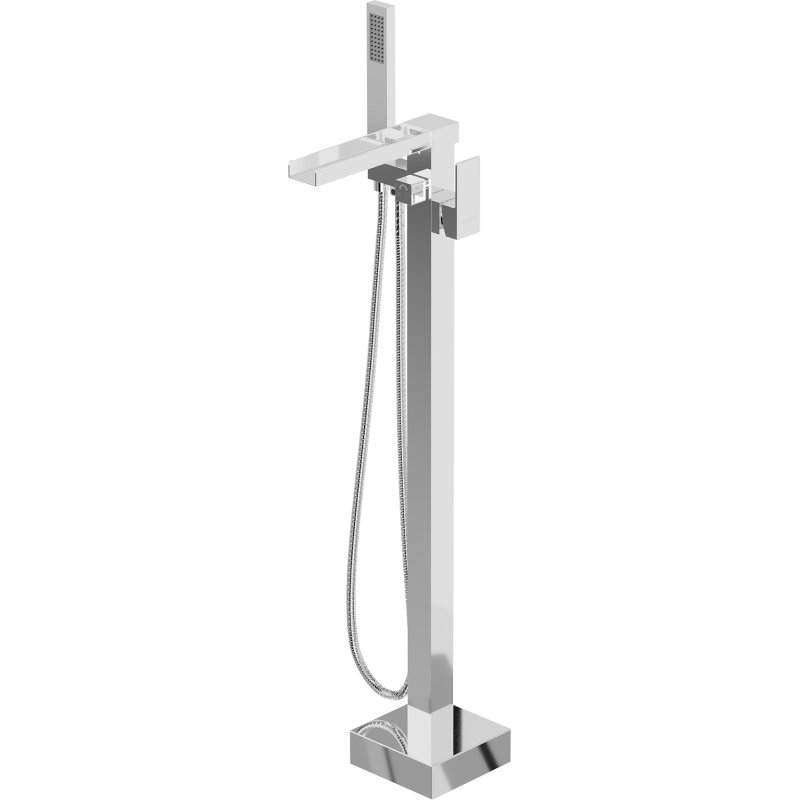 Mexen Algar rubinetteria da bagno autoportante, cromo - 75733-00