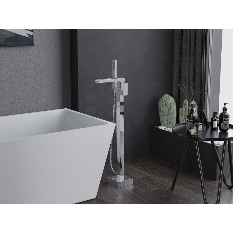 Mexen Algar freestanding bath tap, chrome - 75733-00