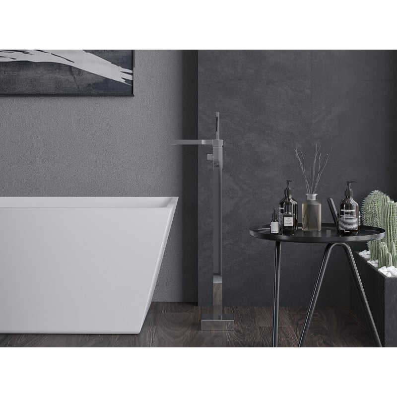 Mexen Algar freestanding bath tap, chrome - 75733-00