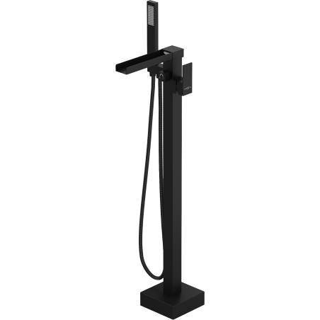 Mexen Algar grifo de bañera independiente, negro - 75733-70