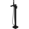 Mexen Algar freestanding bathtub faucet, black - 75733-70