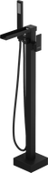 Mexen Algar freistehende Badewannenarmatur, schwarz - 75733-70
