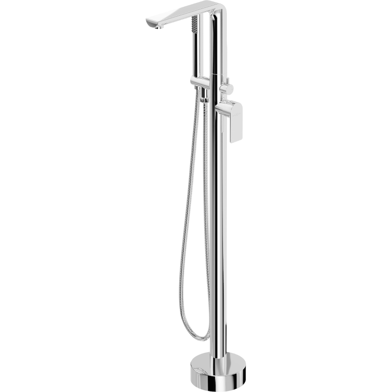 Mexen Roxy grifo de bañera independiente, cromado - 75533-00