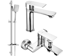 Mexen Royo DQ62 vannikomplekt, kroom - 72203DQ62-00
