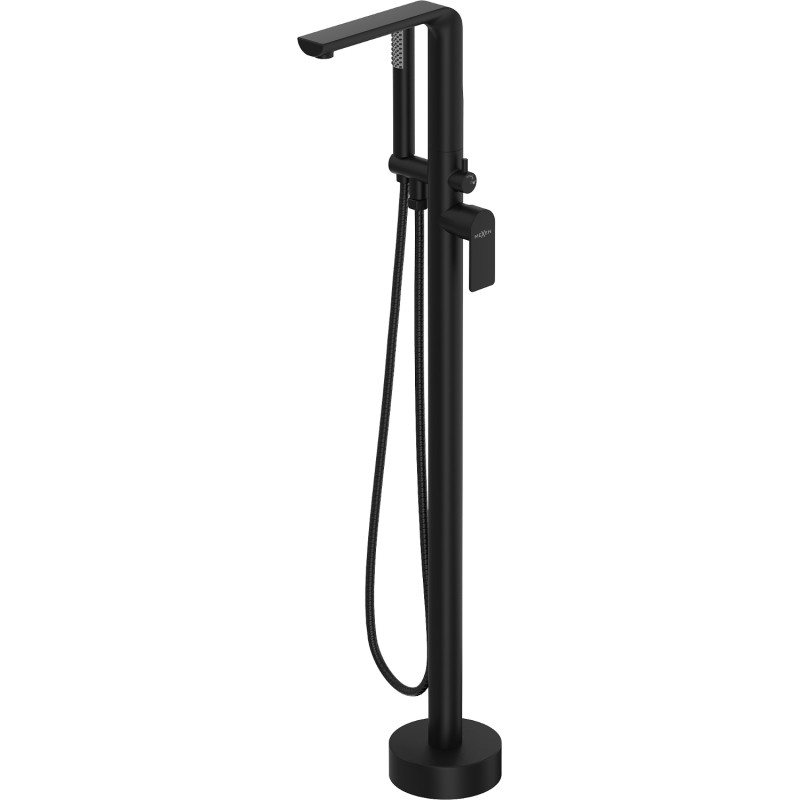 Mexen Roxy freestanding bathtub faucet, black - 75533-70