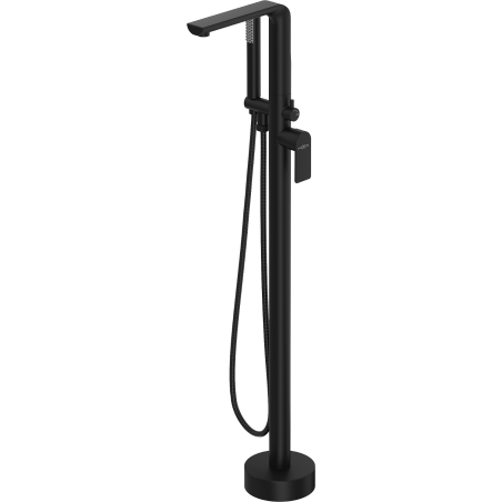 Mexen Roxy grifo de bañera independiente, negro - 75533-70