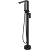 Mexen Roxy freistehende Wannenarmatur, schwarz - 75533-70