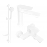 Mexen Royo DF05 Badewannen-Set, weiß - 72203DF05-20