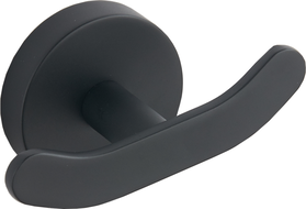 Mexen Loft gancho doble para toallas, negro - 7012635-70