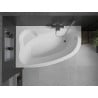 Mexen Westa Eckbadewanne links 160 x 100 cm, weiß - 560116010001