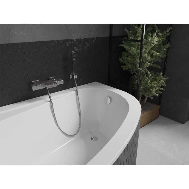 Mexen Westa Eckbadewanne links 160 x 100 cm, weiß - 560116010001