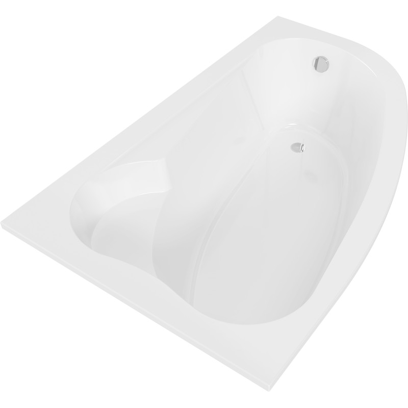 Mexen Westa Linke Eckbadewanne 160 x 100 cm, weiß - 560116010001