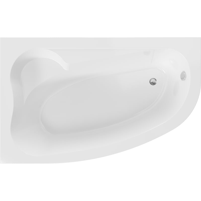Mexen Westa Linke Eckbadewanne 160 x 100 cm, weiß - 560116010001