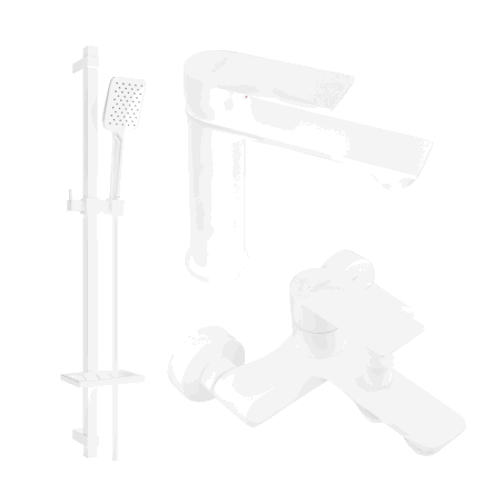 Mexen Royo DQ62 ensemble de bain, blanc - 72203DQ62-20