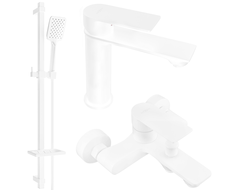 Mexen Royo DQ62 set za kadu, bijeli - 72203DQ62-20