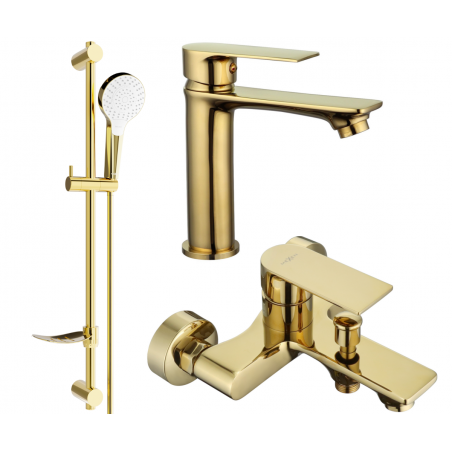 Mexen Royo DF05 ensemble de bain, doré - 72203DF05-50