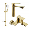 Mexen Royo DF05 bath set, gold - 72203DF05-50