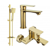 Mexen Royo DQ45 Badezimmerset, gold - 72203DQ45-50
