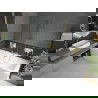 Mexen Cube rechthoekig bad 170 x 80 cm met omhulsel en 1-vleugelig scherm 90 cm, transparant, goud - 550517080X9509000050