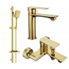 Mexen Royo DQ62 bath set, gold - 72203DQ62-50