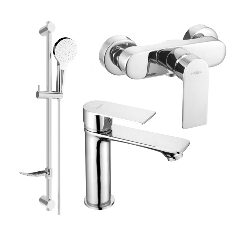 Mexen Royo DF05 dušikomplekt, kroom - 72204DF05-00