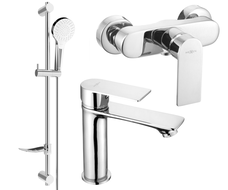 Mexen Royo DF05 conjunto de chuveiro, cromado - 72204DF05-00