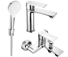 Mexen Royo R05 bathtub set, chrome - 72203R05-00