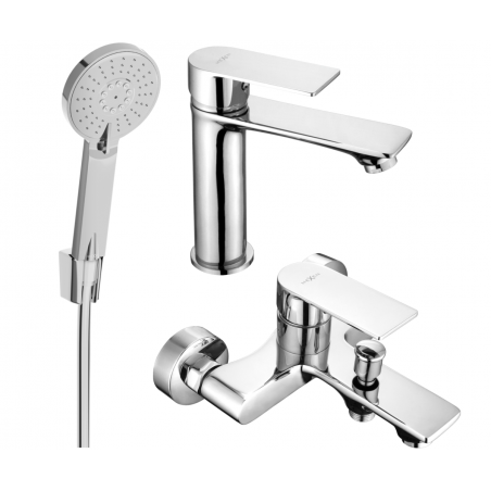 Mexen Royo R40 Badewannenset, Chrom - 72203R40-00