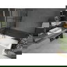 Mexen Cubik rechteckige Badewanne 150 x 70 cm mit Verkleidung und 1-flügeliger Abtrennung 90 cm, schwarzes Muster - 550315070X9?
